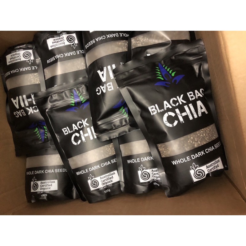 Hạt Chia ÚC BLACK BAG CHIA 500G-1KG