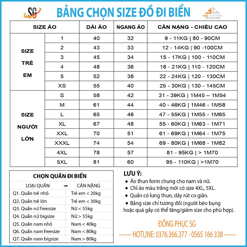 Đồ đi biển đôi nam nữ Đồng phục gia đình hội nhóm đi biển nguyên set đủ size cho bé trai gái và big size DDB48