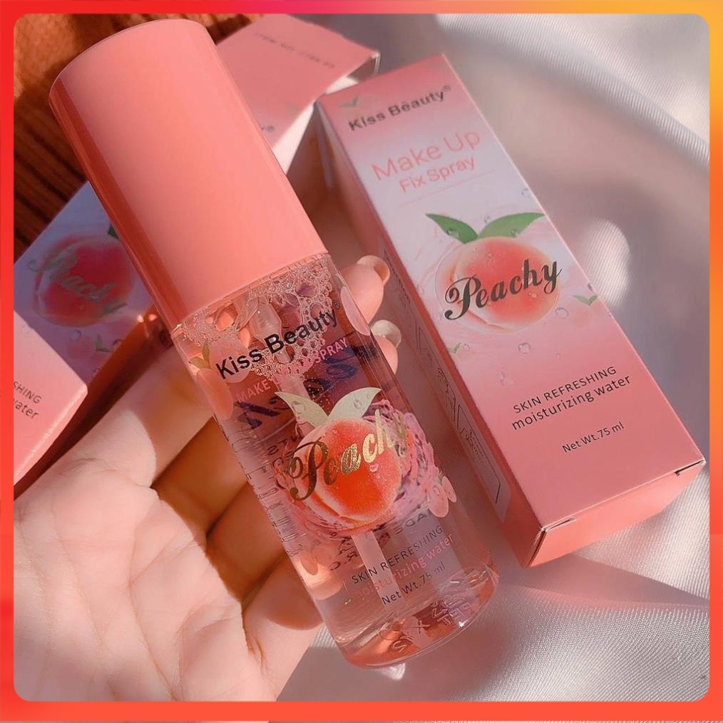 Xịt khóa nền trang điểm Peachy hương Đào 75ml | BigBuy360 - bigbuy360.vn