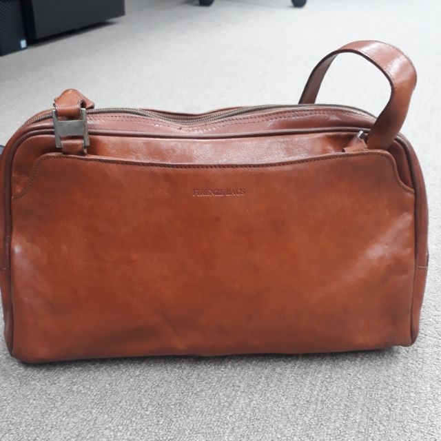 Thanh lý túi da mộc, 2hand, màu nâu vintage