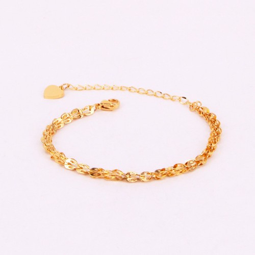 Lắc Tay Đuôi Phụng Titan Ko Đen TT 3536