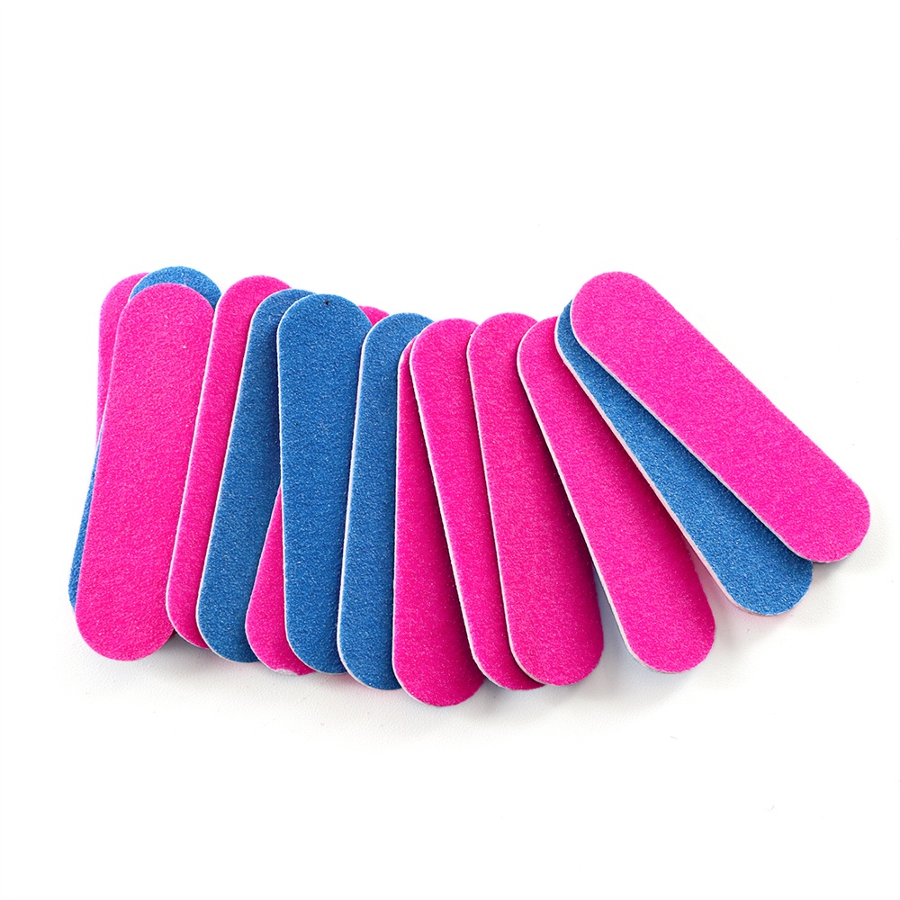 Set 100 Khối Mài Giũa Móng Tay Mini Hai Mặt Tiện Lợi