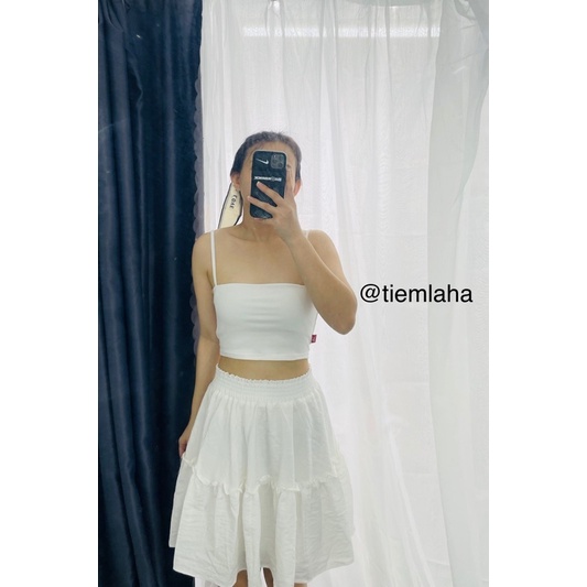 ÁO 2 DÂY BASIC CÁ TÍNH TÔN DÁNG - ẢNH THẬT