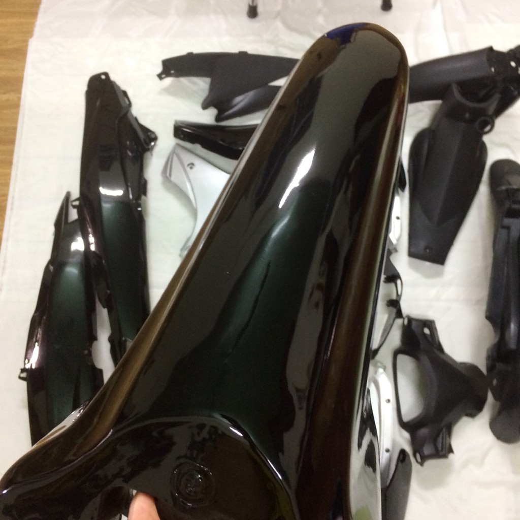 Dàn áo xe sirius Màu Đen   ,sirius rc , yamaha ,phanh ĐĨA nhựa ABS cao cấp ,