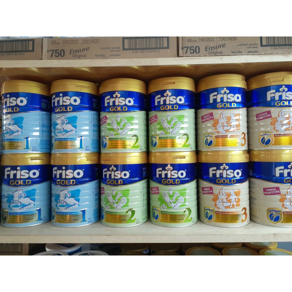 Sữa bột FRISO GOLD nội địa Nga hộp 400g/ 800g date mới nhất