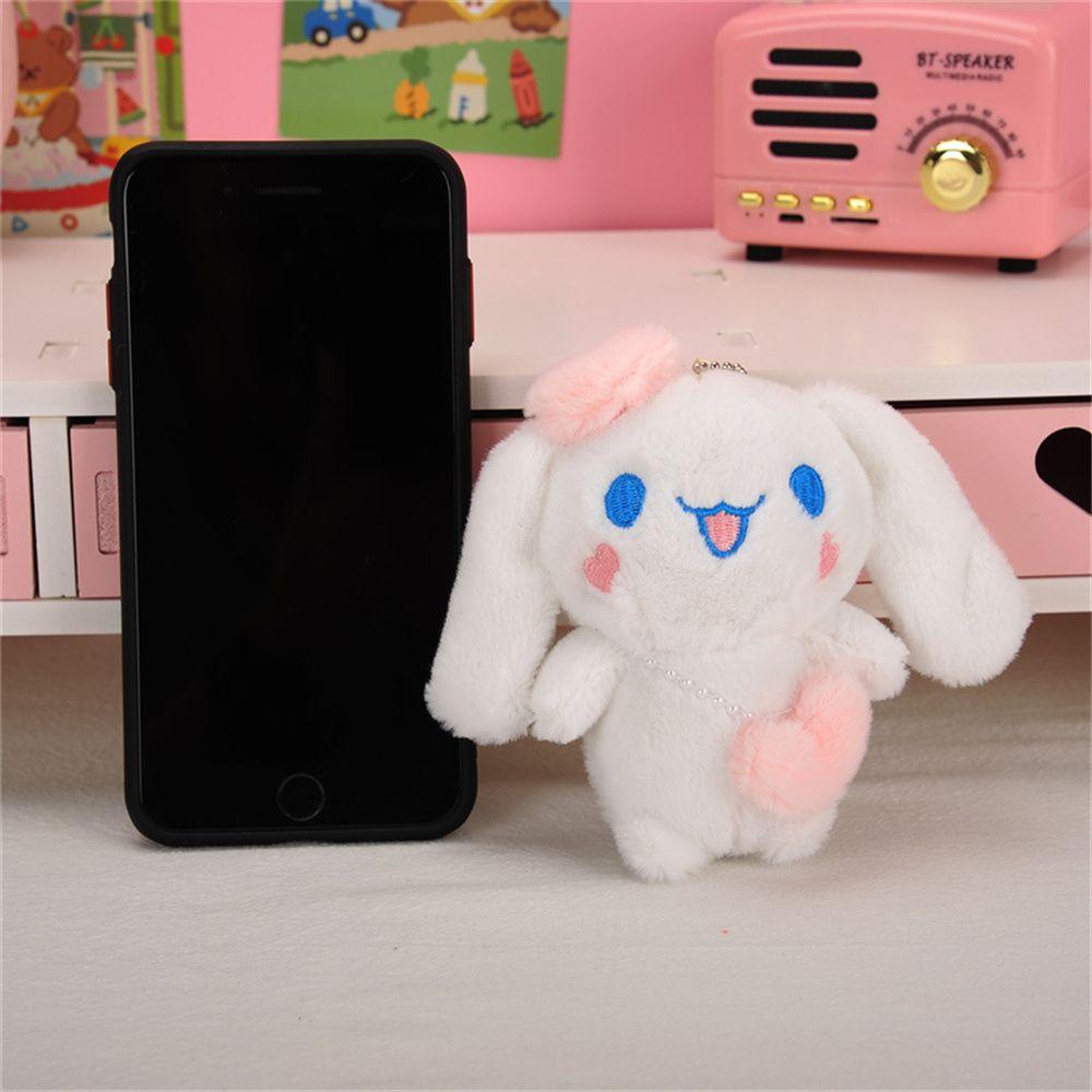 LANFY Móc Khóa Hình Chuột Cinnamoroll Nhồi Bông Dễ Thương