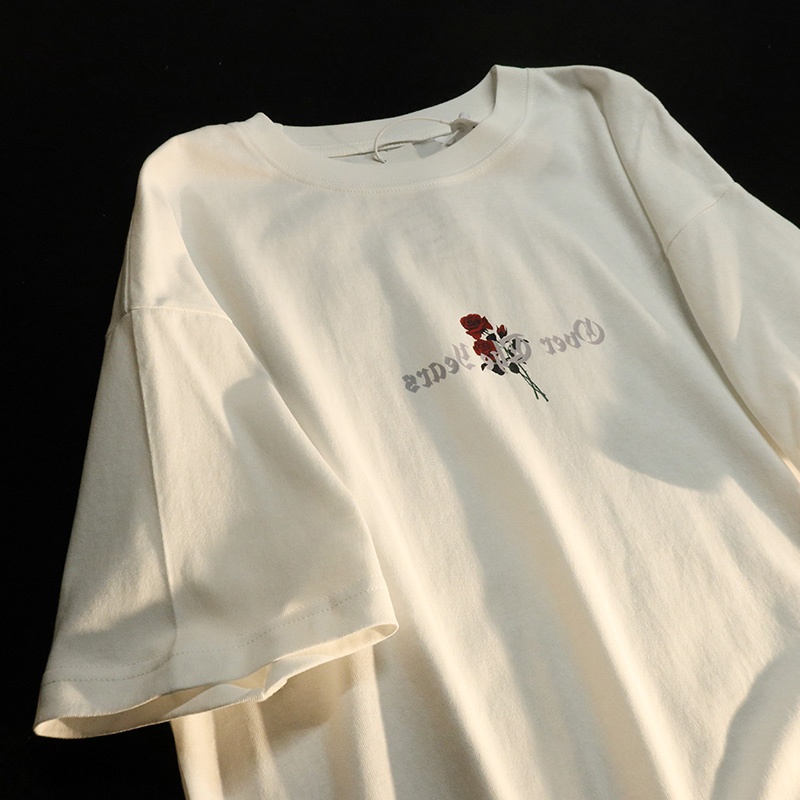 Áo thun form rộng unisex ROSE GODMOTHER