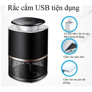 𝐅𝐑𝐄𝐄 𝐒𝐇𝐈𝐏 ĐÈN BẮT MUỖI  HÌNH TRỤ ĐẦU CẮM USB THÔNG MÌNH