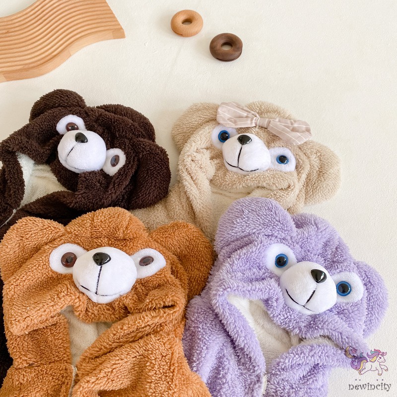 Áo choàng họa tiết hoạt hình thời trang Hàn Quốc chống gió cho bé