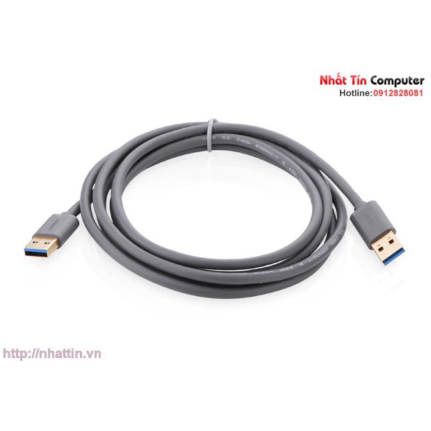 Cáp USB 3.0 hai đầu đực dài 2m chính hãng Ugreen UG-10371 cao cấp | BigBuy360 - bigbuy360.vn