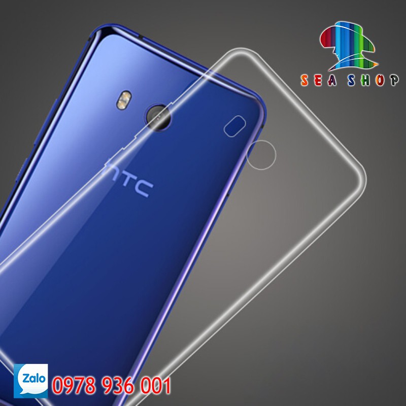 Ốp lưng HTC Desire U11 trong suốt - Nhựa dẻo