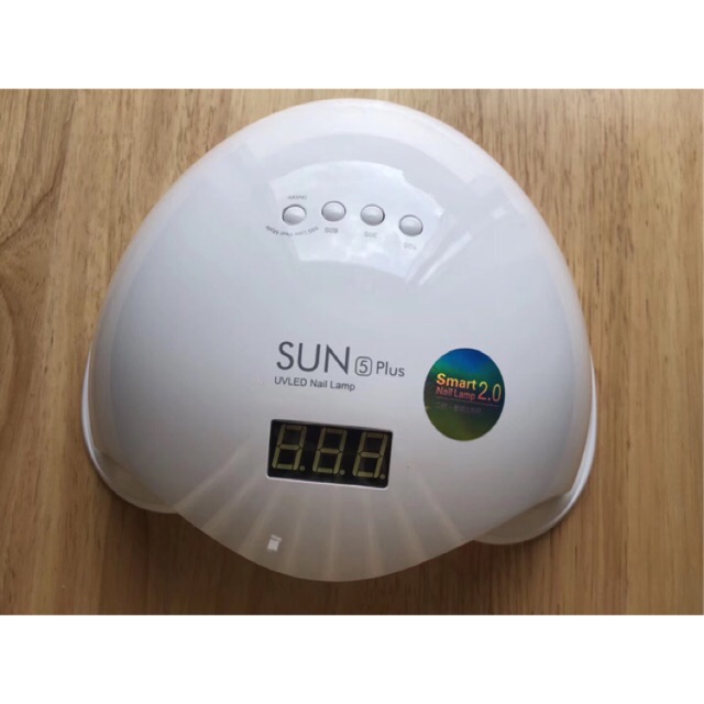 Máy hơ gel sun 5 plus 48w uvled tem xanh bảo hành 6 tháng