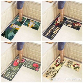 Bộ Thảm Bếp 3D Cao Cấp Siêu Đẹp Siêu Bền Chống Trơn, Nhiều Mẫu Mới Nhất Năm 2019