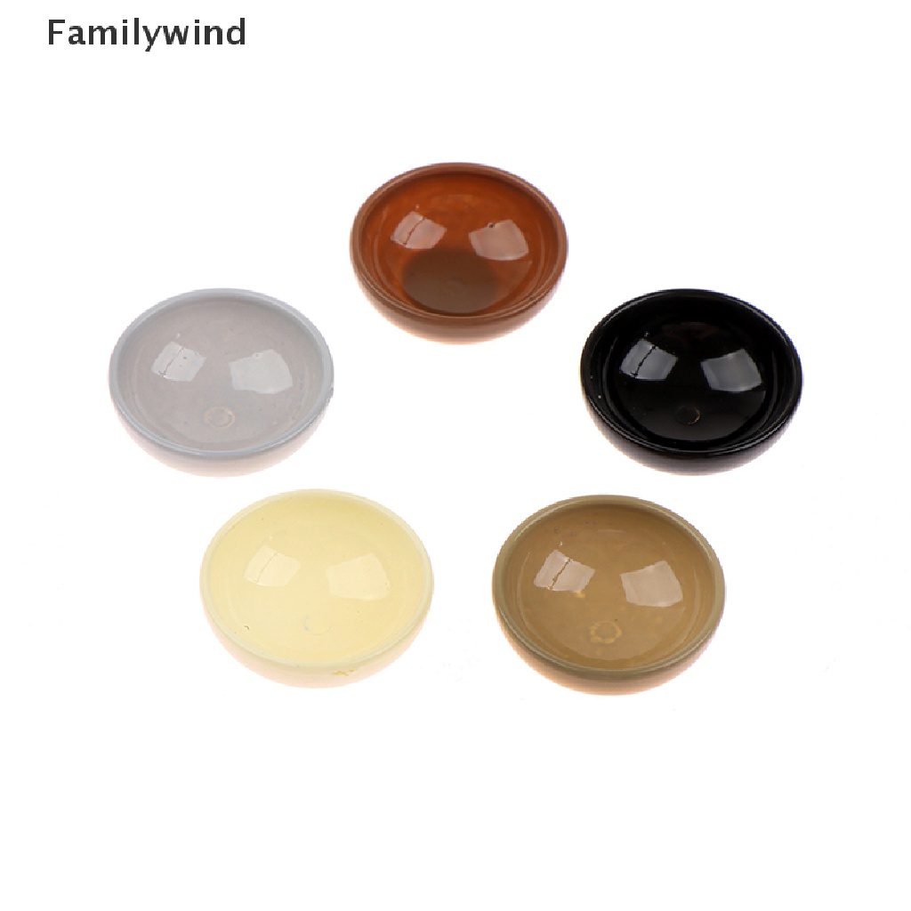 Set 10 Chén Dĩa Tỉ Lệ 1 / 12 Dùng Trang Trí Nhà Búp Bê