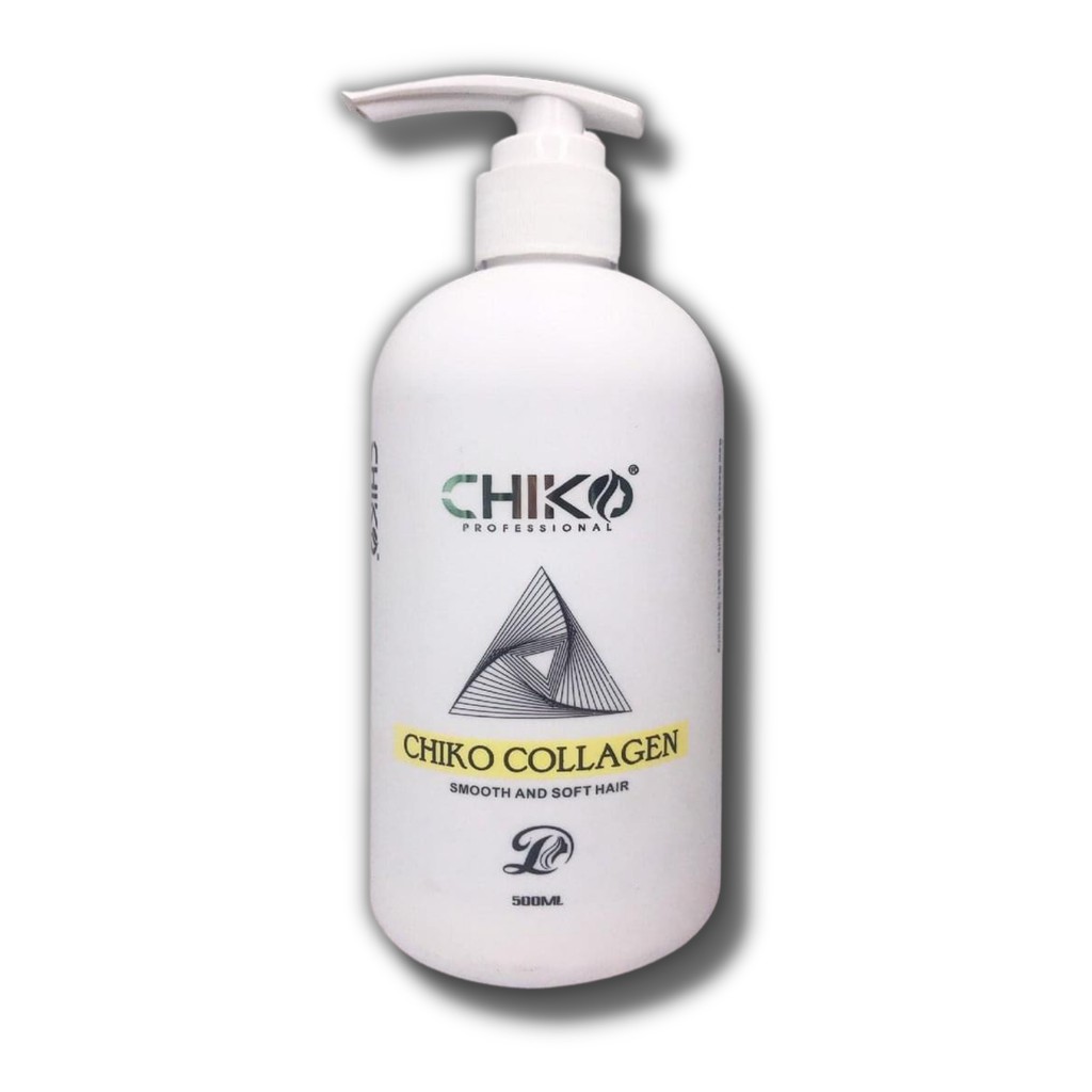 Hấp - Ủ - Xả Collagen Chiko Hương Trà Xanh Dạng Chai 500ml