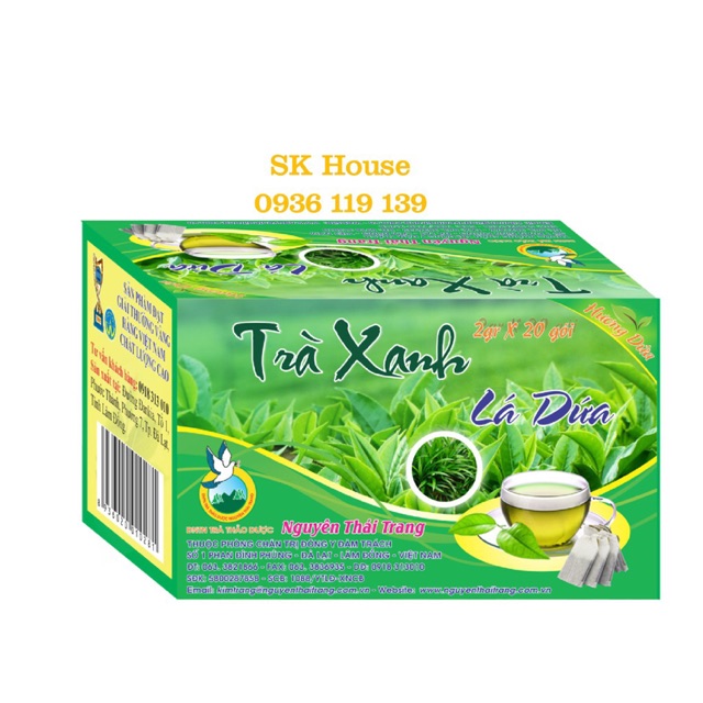 Trà xanh Nguyên Thái Trang- Duy trì trẻ hoá da, ngừa ung thư