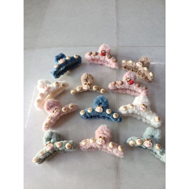 kẹp gấp tóc lông hình thú