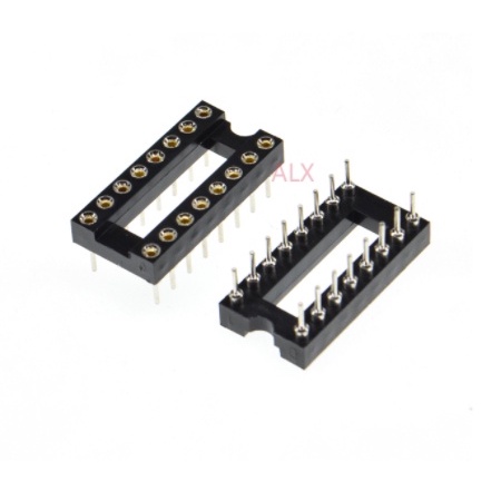 đế ic 16 chân tròn