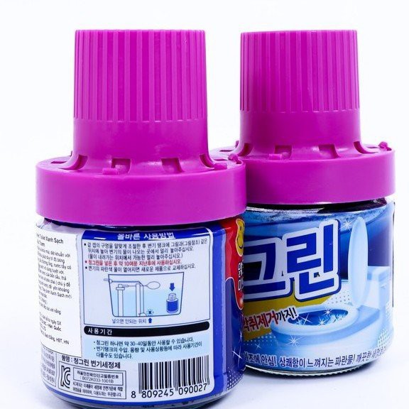 Lọ thả bồn cầu Hàn Quốc khử mùi diệt khuẩn 180g -HT173