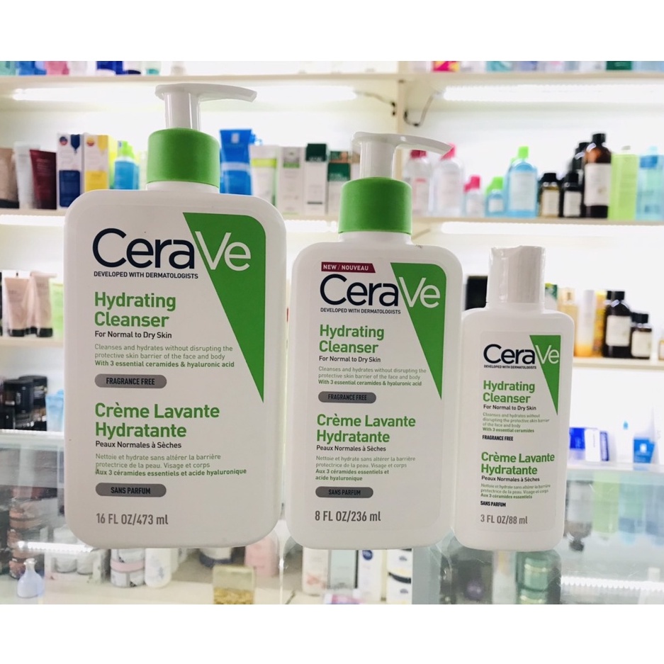 Sữa Rửa Mặt Cerave Sạch Sâu Giảm Mụn Bản Pháp