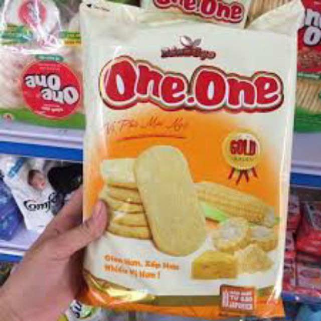 Bánh gạo one one vị phô mai ngô 118g