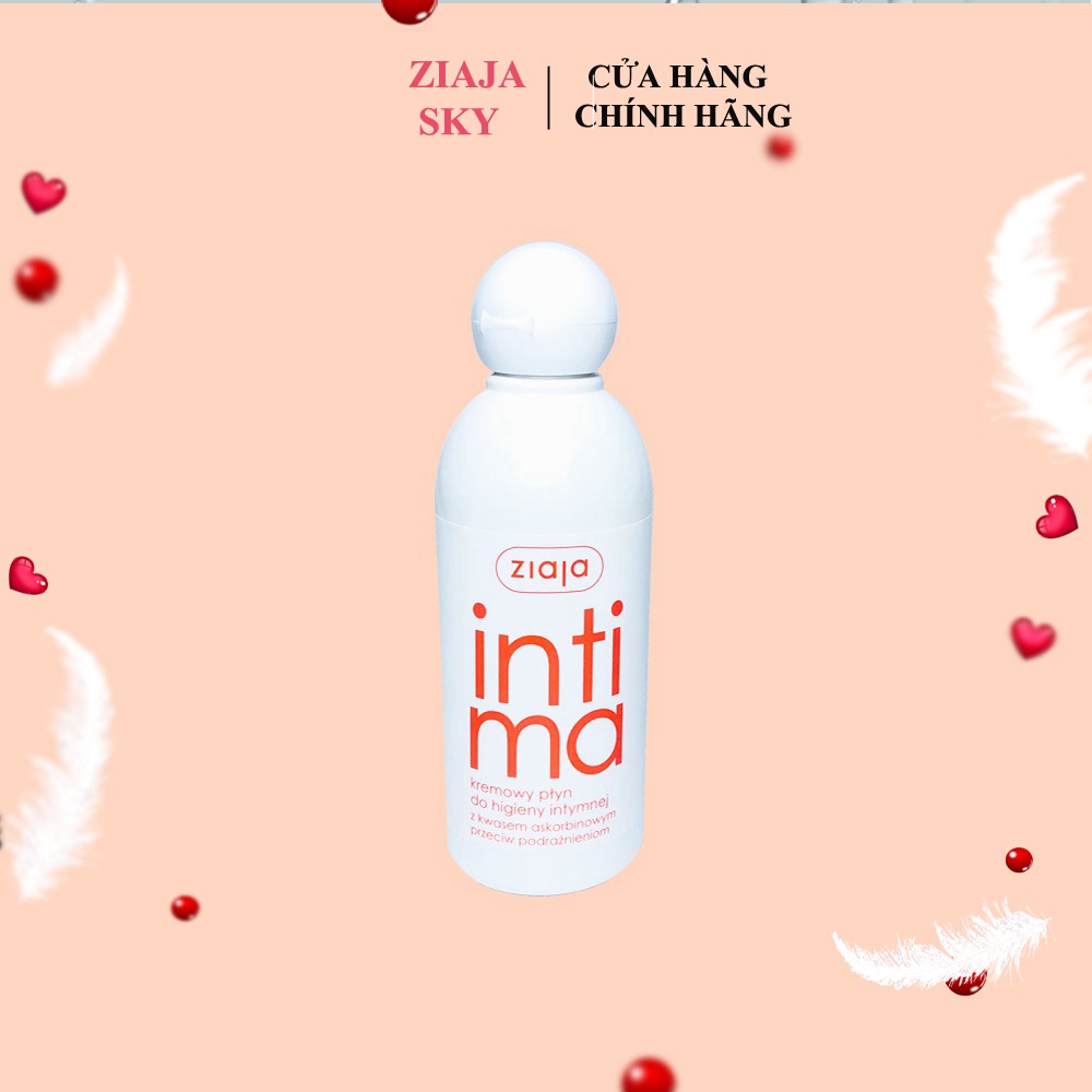 DUNG DỊCH VỆ SINH PHỤ NỮ INTIMA ZIAJA - BỔ SUNG AXIT ASCORBIC