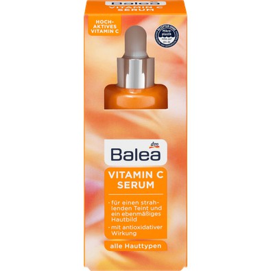 Serum Vitamin C Balea, 30ml. Dành cho da khô, hỗn hợp . Hàng nội địa Đức