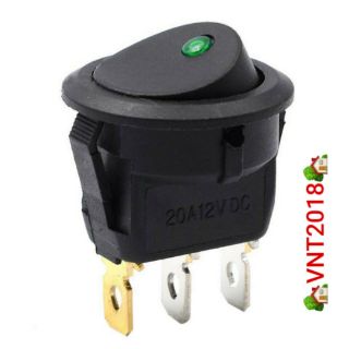 Công tắc ON/OFF  12V phi 19mm có đèn led