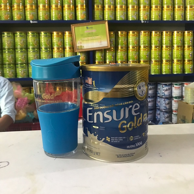 [Tặng bình thuỷ tinh]Sữa Ensure gold 850g