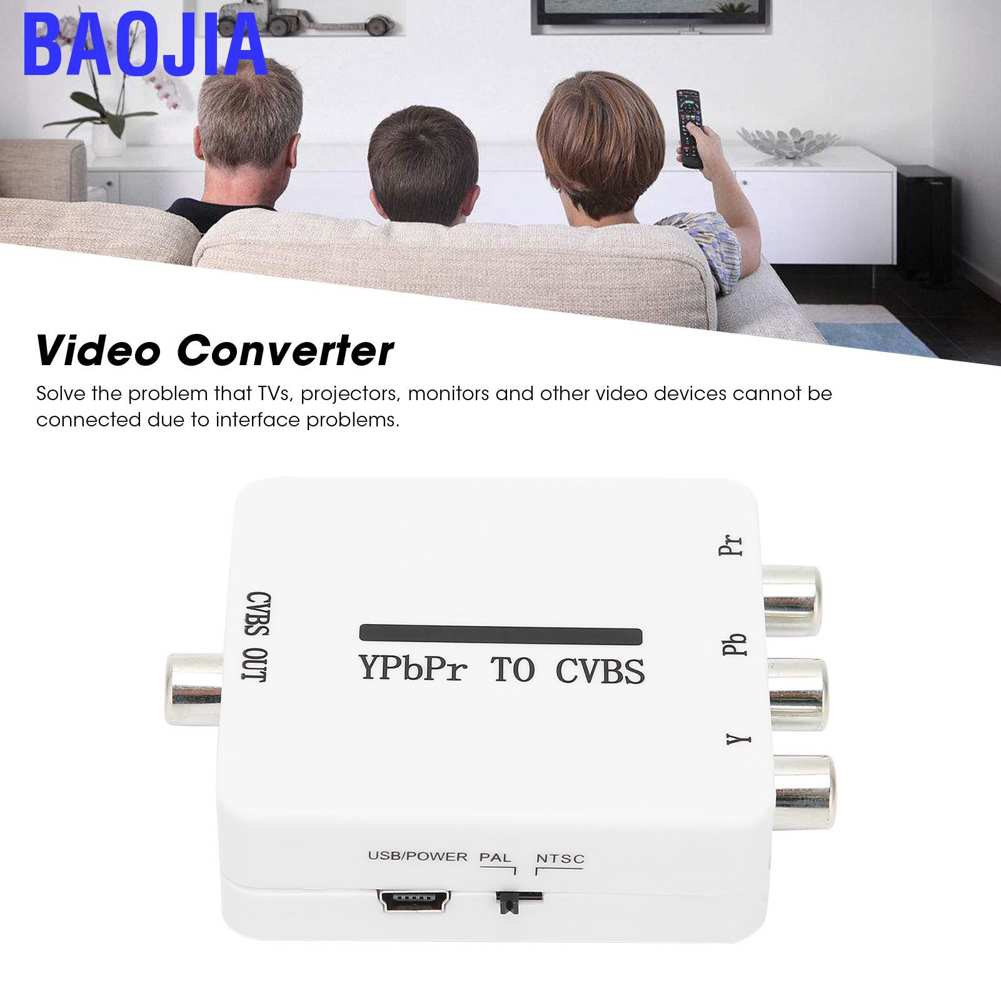 Bộ Chuyển Đổi Video Từ Ypbpr Sang Cvbs