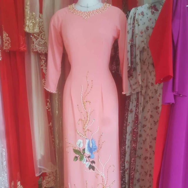 Áo dài mẹ,bà sui