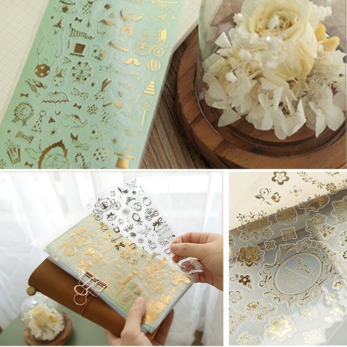 Sticker nhũ cổ tích đáng yêu (SN16)