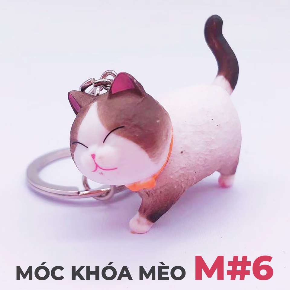 ✅ Móc Khóa Hình Mèo Siêu Đẹp, Xinh Xắn, Đáng Yêu - Quà Tặng Độc Đáo