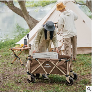 Xe đẩy gấp gọn 4 chiều có thể tháo rời bánh TC03 NatureHike NH20PJ009