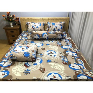 Drap thun❤❤FREESHIP❤❤ga thun_ thun hàn quốc hình DORAEMON dễ thương
