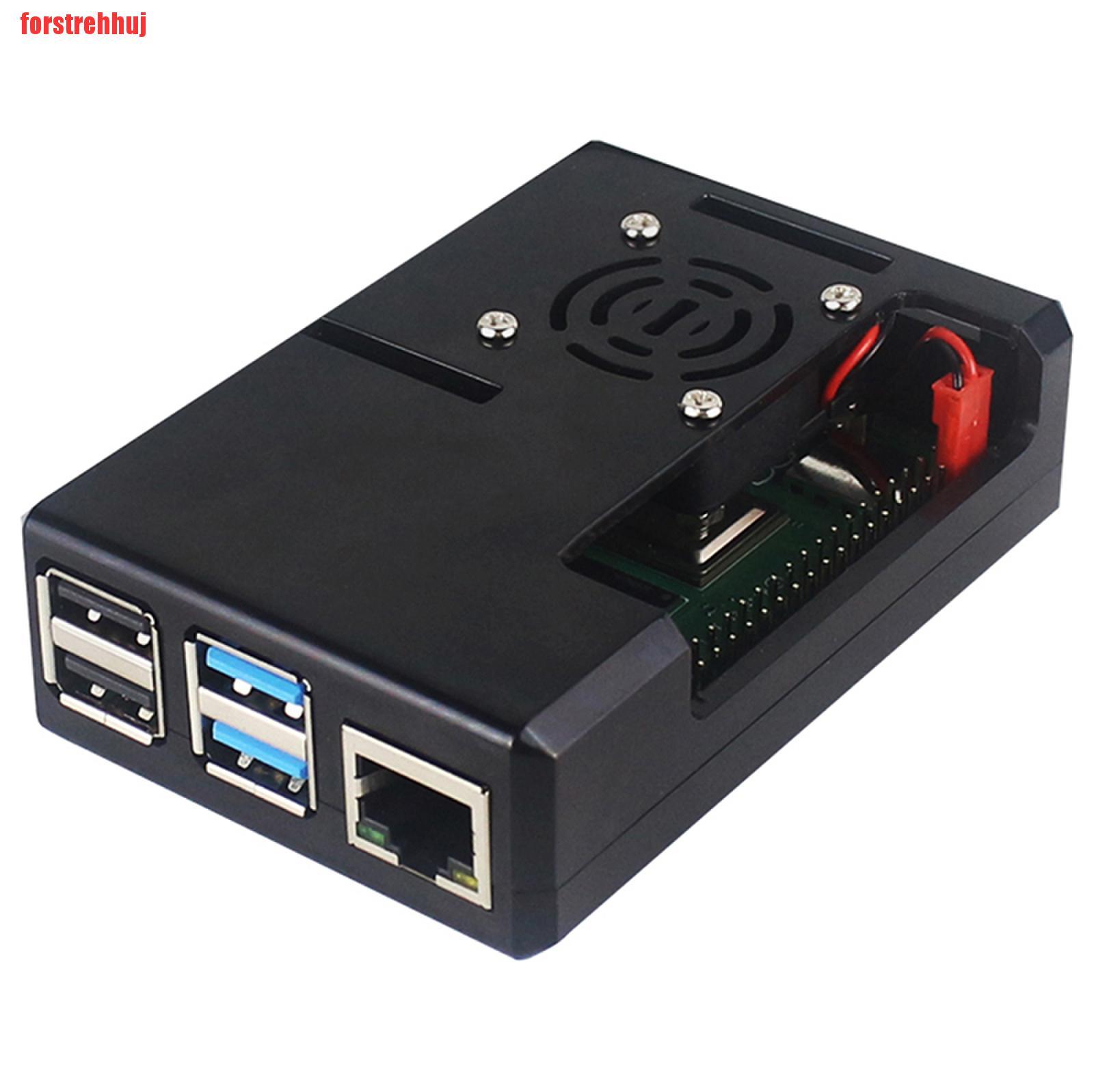 Hộp Đựng Kèm Quạt Tản Nhiệt Cho Raspberry Pi 4b Abs | BigBuy360 - bigbuy360.vn
