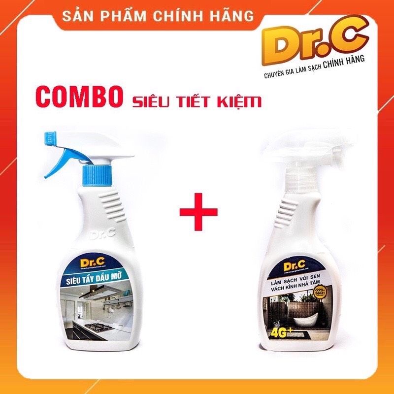 tẩy dầu mỡ tẩy cặn canxi tẩy chậu rửa mặt bám trên vòi sen inox vách kính bồn tắm...compo 2 chai.