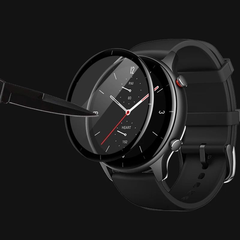 Cường lực màn hình 3D Cạnh Cong Full mặt kính cho Amazfit Gtr2/ gtr2e