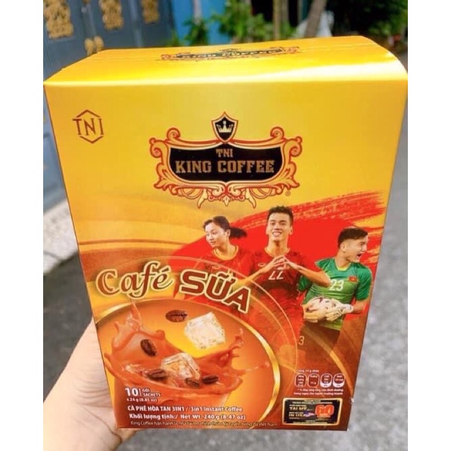 CÀ PHÊ SỮA KING COFFEE 10 GÓI 240Gr