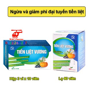 ✅ [CHÍNH HÃNG] Tiền Liệt Vương Tuệ Linh - Ngừa phì đại tuyến tiền liệt, giảm tiểu đêm, tiểu buốt, u xơ tiền liệt tuyến
