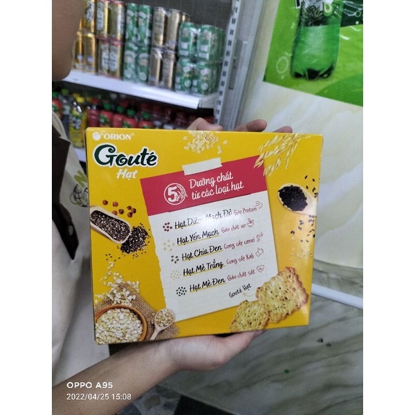Bánh Gouté  mè giòn tan gouté 5loại hạt