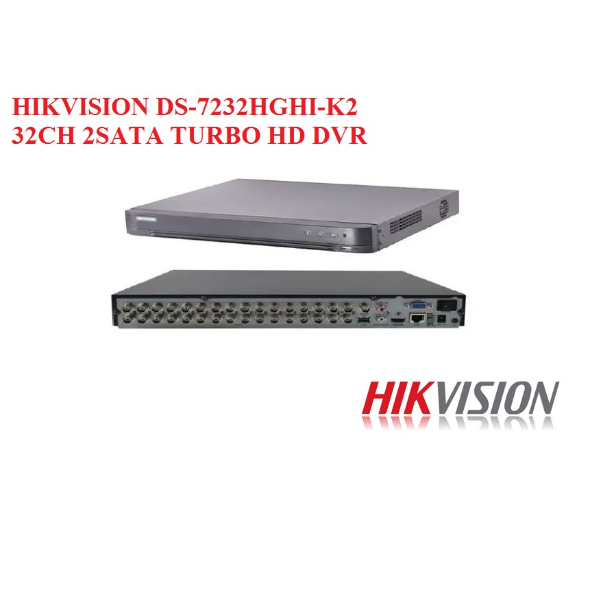 Đầu ghi hình 32 kênh Hikvision DS-7232HGHI-K2