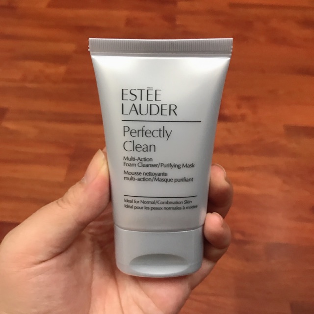 Sữa rửa mặt Estée Lauder Perfectly Clean Multi-Action Foam Cleanser/Purifying Mask 30ml