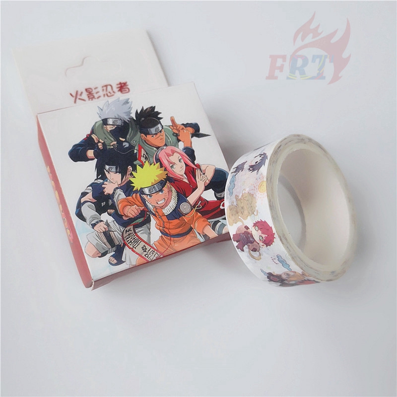 Băng keo dính trang trí hình nhân vật hoạt hình Naruto