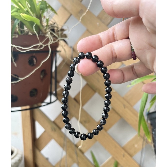 Vòng tay tóc đen size 6li