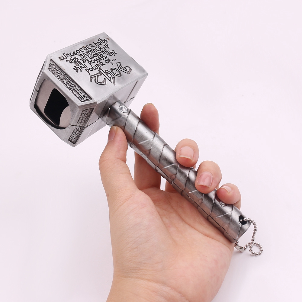 Creative Thor Hammer Beer Opener Metal Beer Bottle Opener Bar Drink Tools