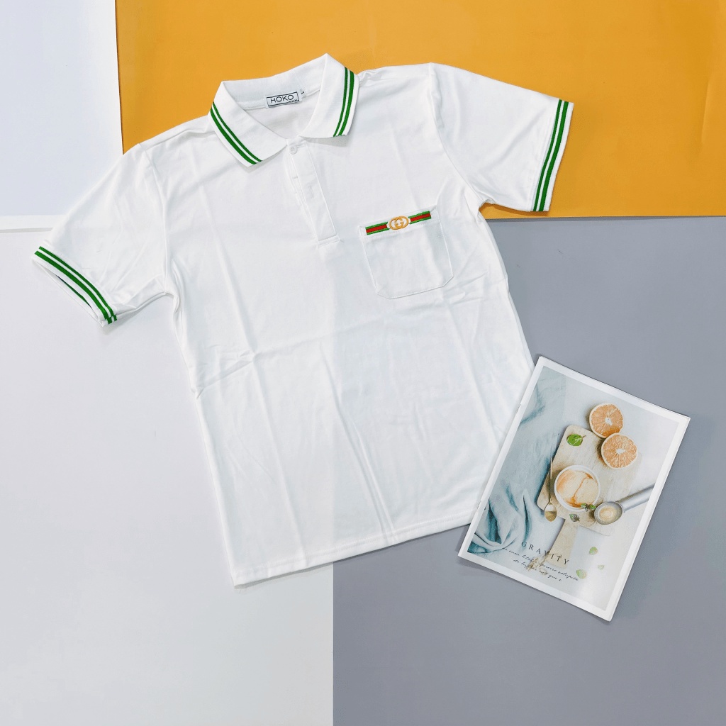 Áo Thun Polo Nam Phối Túi Chất Cotton Cao Cấp Phong Cách Sang Trọng Bảnh Bao Siêu Hot [NEW UNISEX]