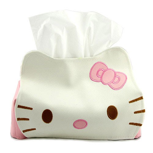 Hộp đựng khăn giấy Hello Kitty