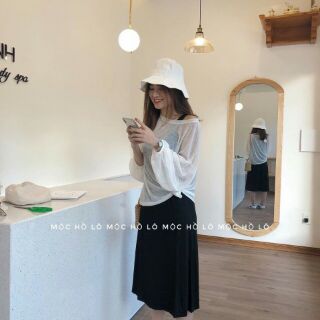 ĐẦM SUÔNG + ÁO PULL MỎNG ✔Kèm ảnh thật✔