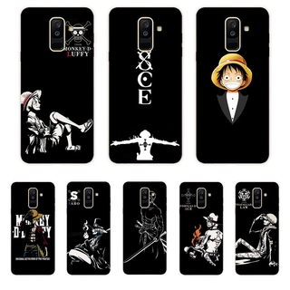 Ốp lưng samsung galaxy a6 a6+ plus a7 a8 a8+ plus a9 2018 tpu mềm case one piece black